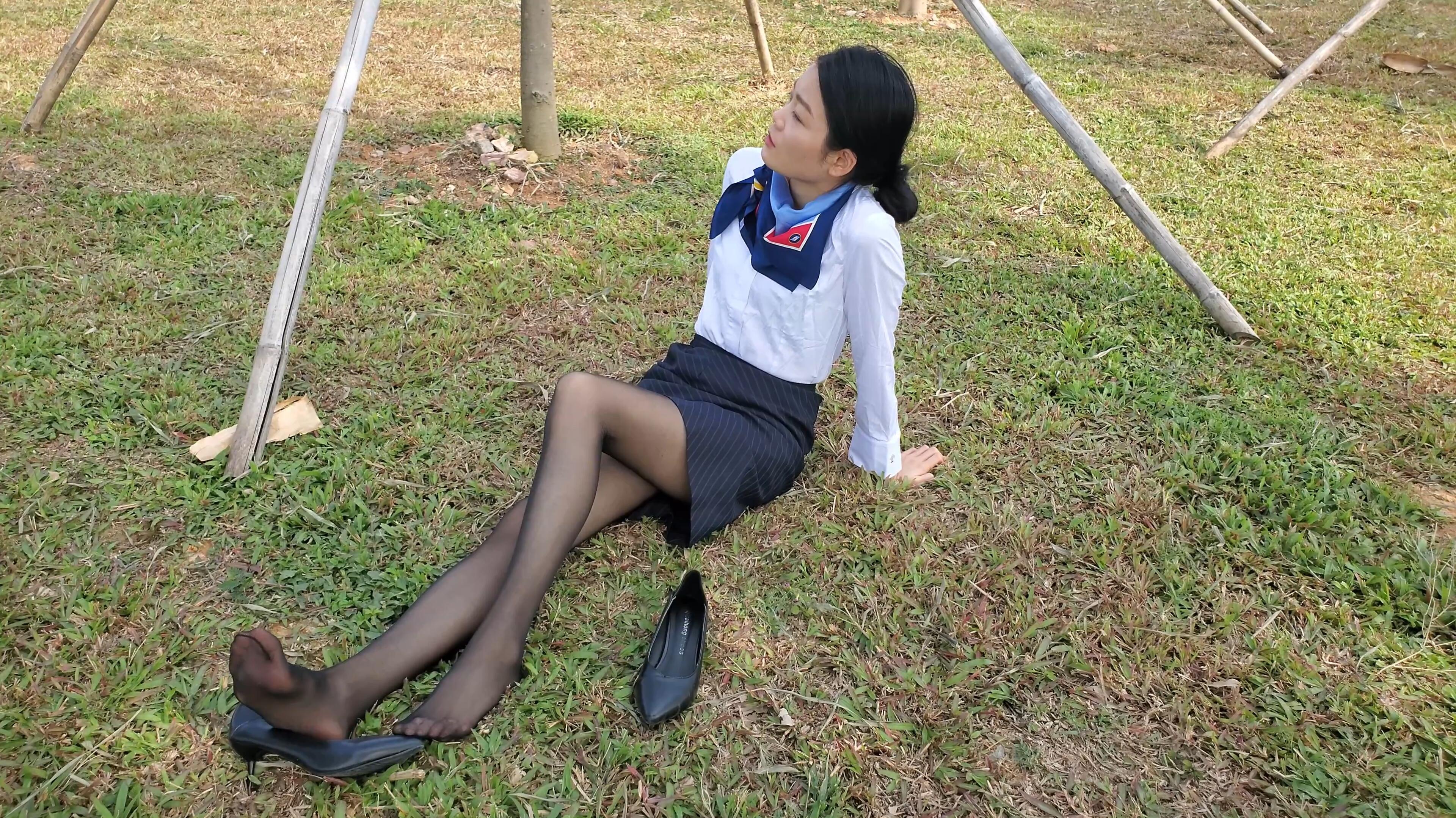 4K街拍美足